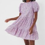 Tuckernuck NWT Hyacinth House  Lilac Floral Zip Front Ellie Mini Dress Photo 0