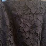 CHAPS  black lace pencil skirt size 10 Photo 1