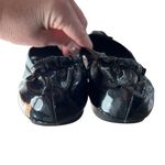 Tory Burch  - Reva Black Patent Leather Flats Sz 7 Photo 8