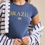 Altar'd State NWT  Brazil Baby Tee Photo 0