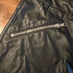 NWT Wild Fable Faux Leather Skirt with Zipper Details Black Size 8 Photo 3