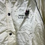 United States Equine Society Cream Jacket Size L /XL vintage White Size L Photo 4