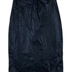 Commando  Black Faux Leather Midi Skirt High Waist Stretch Small NWT Photo 0