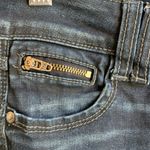 Decree  Dark Wash Super Skinny Jeans Photo 4