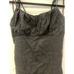 Urban Renewal Black EcoVero Linen Mini Dress and Sage Waffle Knit SunDress, S Photo 7