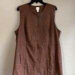 Chico's  size 2 women's brown vest Photo 0