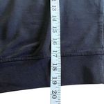 Love moschino  Black Ruffled Heart Logo 3/4 Sleeve Crewneck Crop Top Size 8 Photo 6