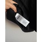 Vamtac Cable Knit Sweater Women's Sz XS Black Crew Neck Pullover Casual Classic Photo 6