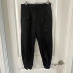 Nili Lotan Black Arliss Utility Cargo Jogger Pants Womens Zip Ankles Size 2 Photo 6