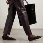 Loeffler Randall Landry Black Woven Ballet Flat Black Photo 2