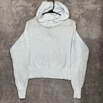 All in Motion Women’s Knit Hoodie Sweater Light Blue Pullover Long Sleeve Size X Photo 0