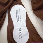 NEW Abysse x free people Benson high waisted bikini bottoms in dark brown, M Brown Size M Photo 10