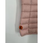 Save The Duck Ultra Light Jacket Vest Puffer Full Zip Up Pink Womens Size Medium Photo 4