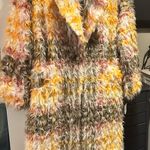 Free People NWT Cardi Plaid Faux Fur Coat $698 MSRP Photo 9