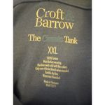 Croft & Barrow Boatneck Tank Top Peri Blue 100% Cotton New Sleeveless New Photo 2