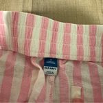 Old Navy Women's Linen-Blend Striped Shorts 3.5 Inseam Pink size medium Photo 5