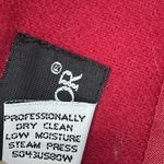 Sag Harbor  Womens 10 Blazer Red 100% Pure New Wool Jacket‎ One Button Lined Photo 2