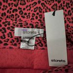 Storets Leola red leopard mini skirt Photo 5