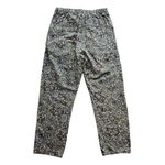 ZARA Floral Print Linen/Cotton Blend Pants Size XS Photo 3