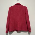 Generation Love  Delilah Pink Tweed Metallic Threads Blazer Size XL Photo 4