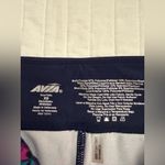 Avia  pink blue and purple geometric print athletic leggings NWOT Photo 2