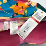 Anne cole  Floral Print Tankini Swim Top Removable Strap Pink Multicolor XS Photo 4