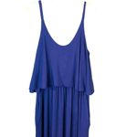 Sweet Lovely  By Jen Navy Maxi Dress Size Medium Photo 1