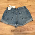 ZARA High Rise Cutoff Jean Shorts - NWT Photo 1