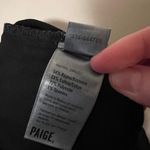 Paige  Verdugo Ultra Skinny Black Jeans Accented Front Pockets Women’s Size 30 Photo 3