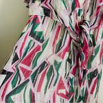 Ba&sh Beryl Rose Silk Faux Wrap Midi Dress size L (10) as seen on Kelly Ripa Photo 10