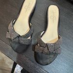 Jessica Simpson Elegant Black Slide Sandals. . Size 10. Photo 0