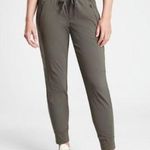 Athleta  Trekkie North Olive Green Jogger Pants 2 Photo 0