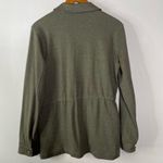 Lands' End Lands’ End Womens Casual Army Green Cotton Shacket Size Small Photo 1