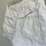 We The Free  free people size 27 white cut off destroyed denim shorts Photo 2