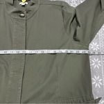 J.Jill  Olive Drawstring‎ Utility Jacket Size X-Large Photo 10