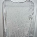 Soma White Spandex Rayon Everyday Necessities Basic Long Sleeve Top Size Medium Photo 0