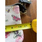 Betsey Johnson Vintage Betsy Johnson Double-Sided Striped and Rose Heart Crossbody Photo 3