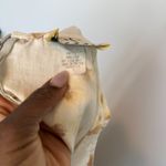 Vintage 90s Linen Cream White Floral Mini Dress Photo 4