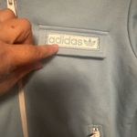 Adidas Light Blue and White vintage Jacket Photo 3
