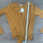 Free People  Turnt Bodysuit - Size XS - Golden Nugget‎ - NWT Photo 6