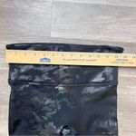 Spanx Faux Leather Camo Leggings Matte Black Size M Photo 3