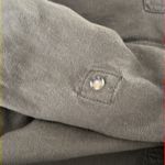 Loft  Army Green 1/2 Button Elastic Waist Jogger Jumpsuit w/Tassel Stripe Belt- S Photo 12