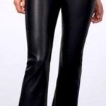 ZARA  Faux Leather Black Ankle Pants Photo 0