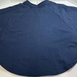 Romeo + Juliet Couture  V Neck OverSized Open Arm Sweatshirt Navy Size Small Photo 1