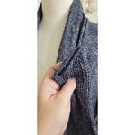 Athleta Long Open Front Cardigan Size XXS Heather Blue Cashmere and Linen Photo 3