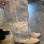 Universal Threads Beige Suede Western Boots Photo 0