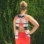 Lululemon All Tied Up Tank
Beach Blanket Stripe Alarming Naval Blue Photo 2