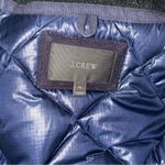 J.Crew  Parka Coat Burbridge Mixed Media Navy Charcoal Photo 12