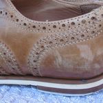 Rag and Bone   Womens 6.5 Brown Distressed Leather Laceless Oxfords Photo 5