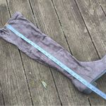 Nine West Taupe Faux Suede Over the Knee Boots 8 Photo 6